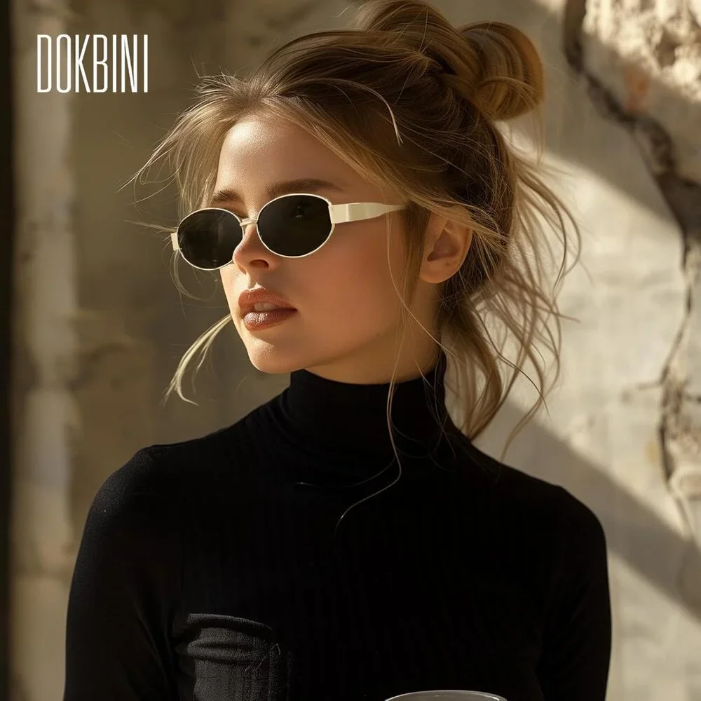 Women's Silver Retro Sunglasses Classic Trendy Polarized Protection Eyewear
